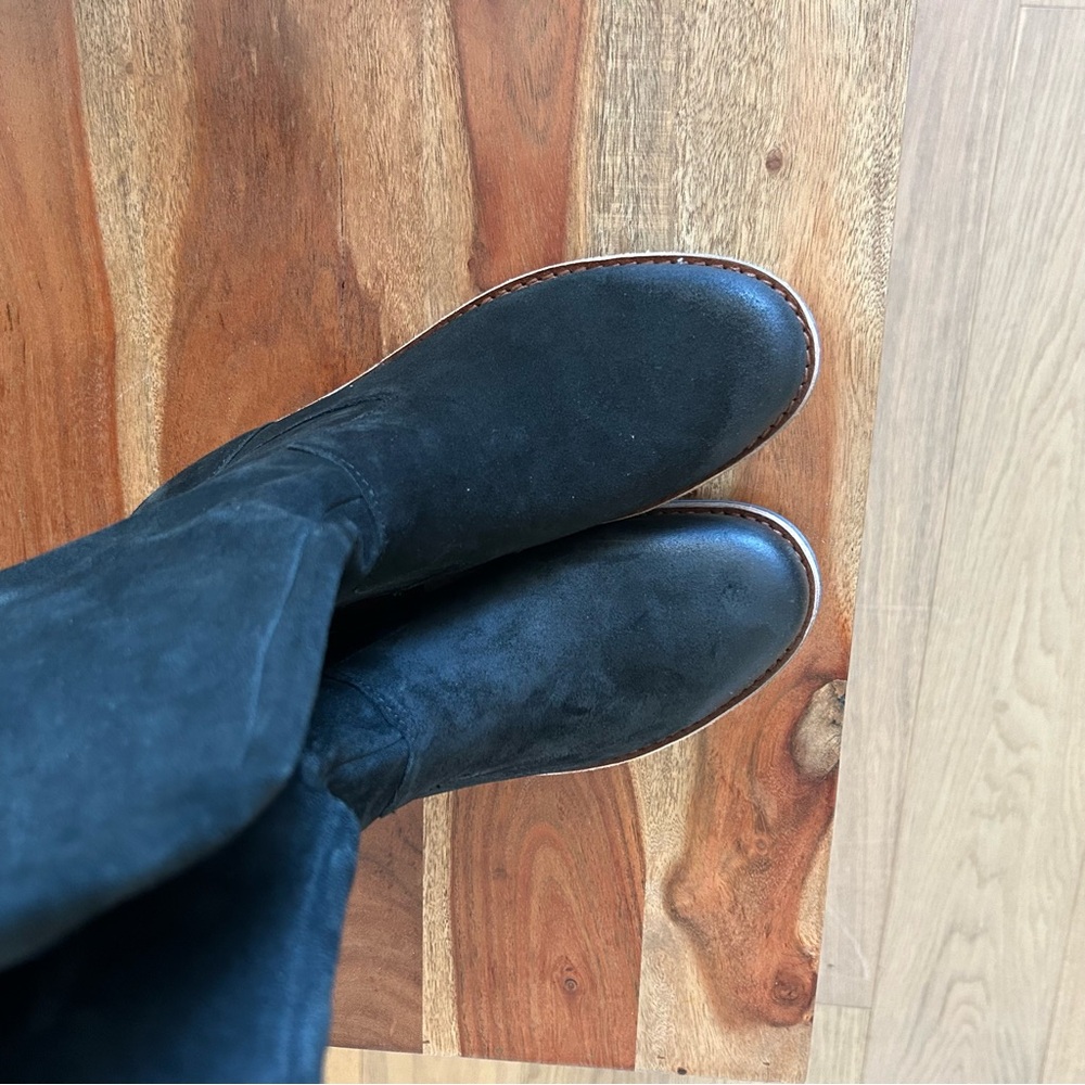 New Kork Ease Addison Suede Over The Knee Boots - Picture 7 of 7